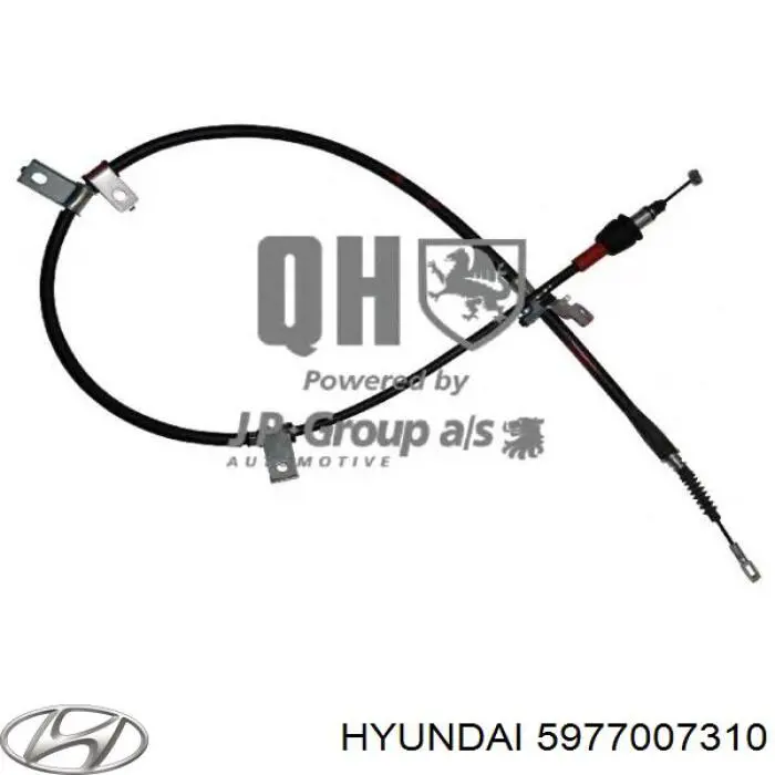 Трос стояночного тормоза задний правый Hyundai/Kia 5977007310 цена, от 17.22 USD