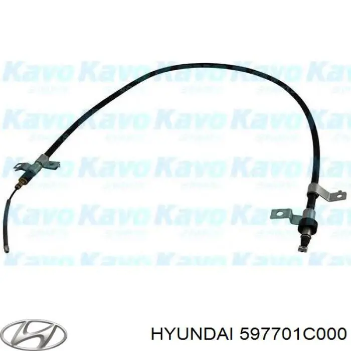 Задний правый трос ручника 597701C000 Hyundai/Kia