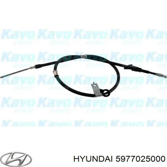 Трос стояночного тормоза задний правый Hyundai/Kia 5977025000 цена, от 10.55 USD