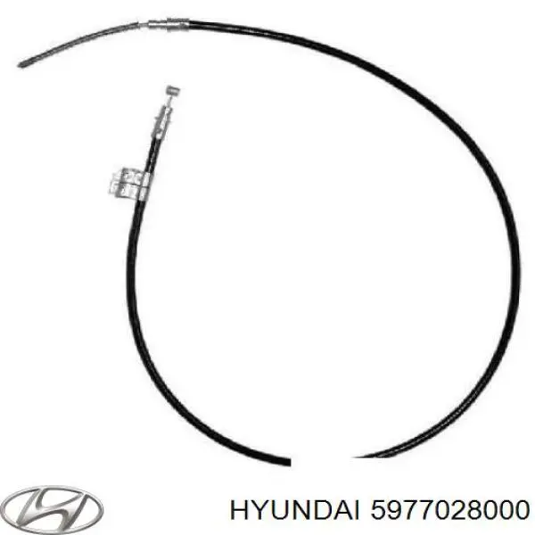 Купить 5977028000 Hyundai/Kia Задний правый трос ручника