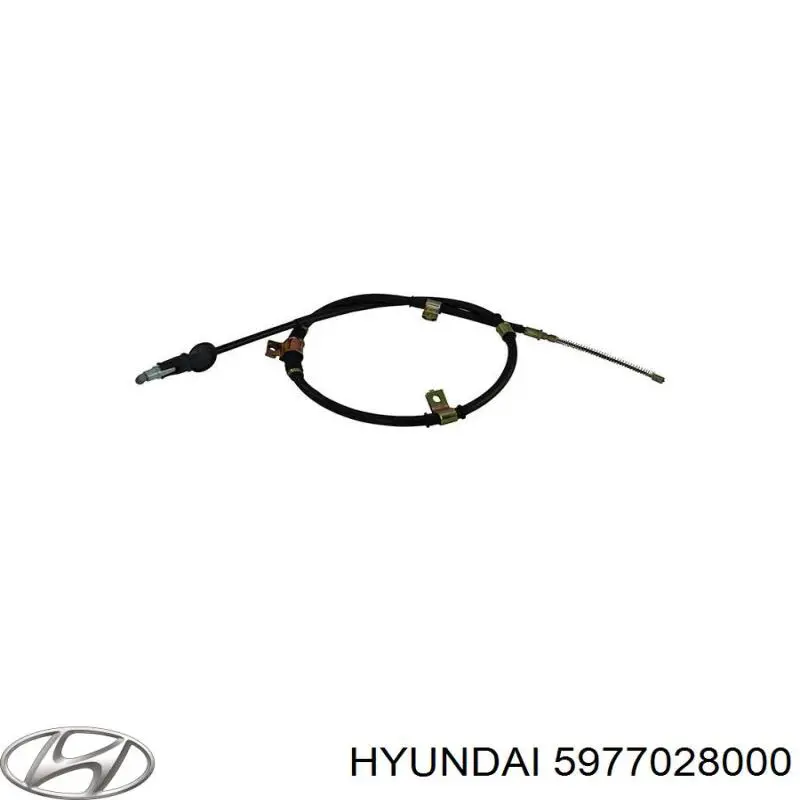 Трос стояночного тормоза задний правый Hyundai/Kia 5977028000 цена, от 26.55 USD