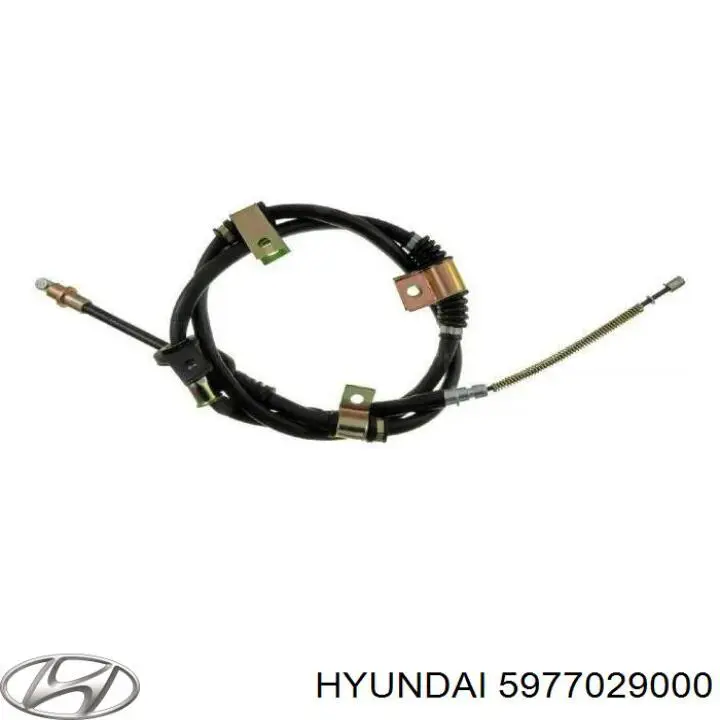 Трос стояночного тормоза задний правый Japko 131H66R цена, от 17.89 USD