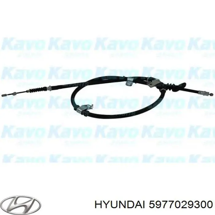 Трос стояночного тормоза задний правый Hyundai/Kia 5977029300 цена, от 21.57 USD