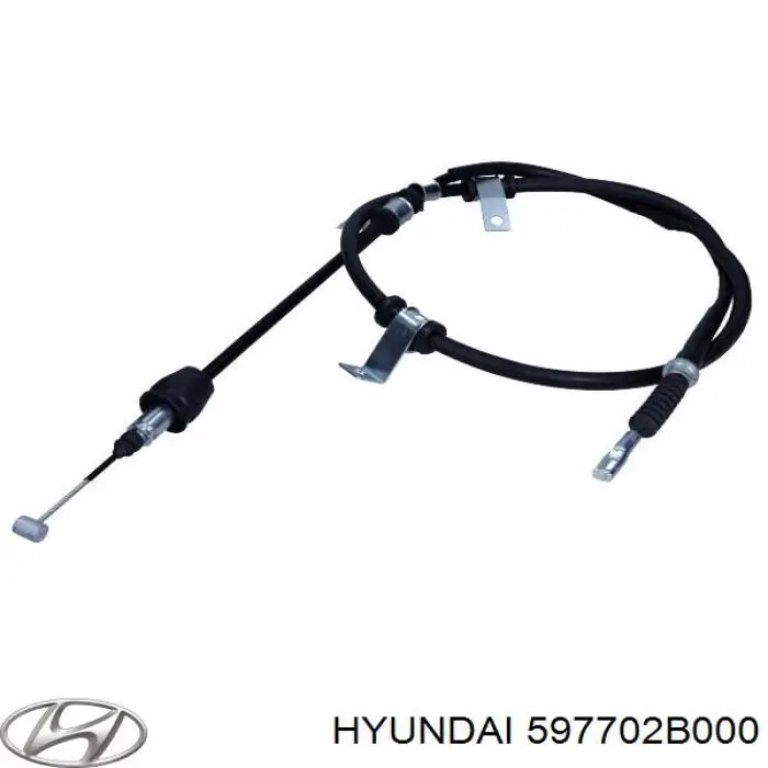 Купить 597702B000 Hyundai/Kia Задний правый трос ручника
