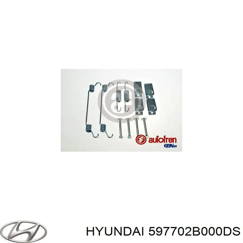 597702B000DS Hyundai/Kia трос ручного тормоза задний правый
