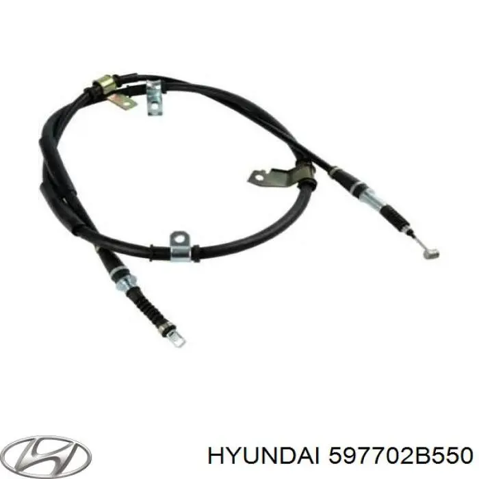 Трос стояночного тормоза задний правый Hyundai/Kia 597702B550 цена, от 12.73 USD