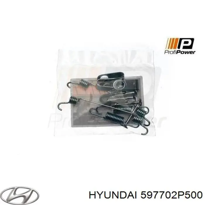 597702P500 Hyundai/Kia трос ручного тормоза задний правый