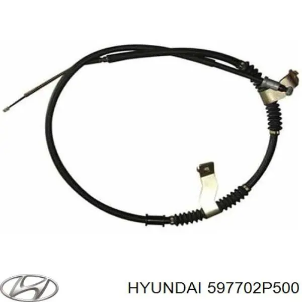 Трос стояночного тормоза задний правый Hyundai/Kia 597702P500 цена, от 40.90 USD
