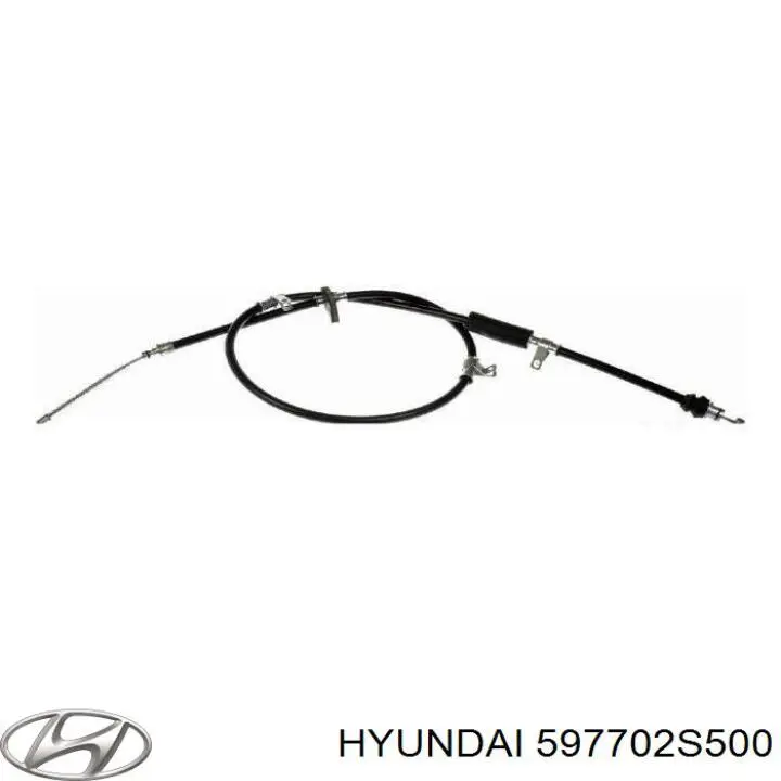 Трос стояночного тормоза задний правый Hyundai/Kia 597702S500 цена, от 25.90 USD