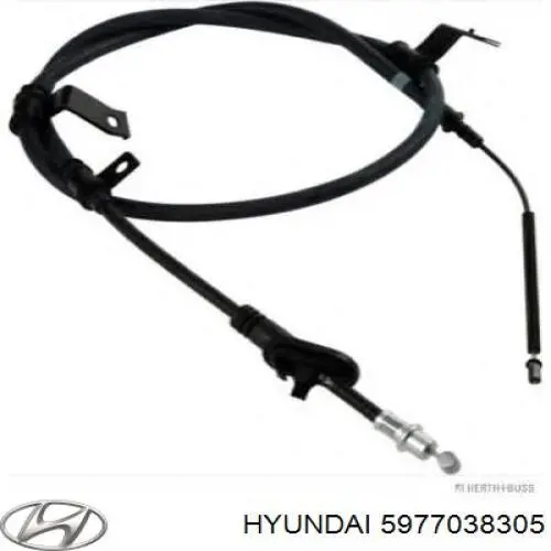 Задний правый трос ручника 5977038305 Hyundai/Kia