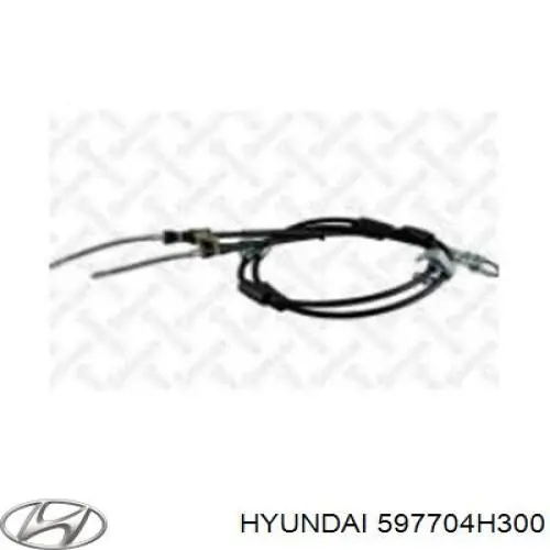Купить 597704H300 Hyundai/Kia Задний правый трос ручника