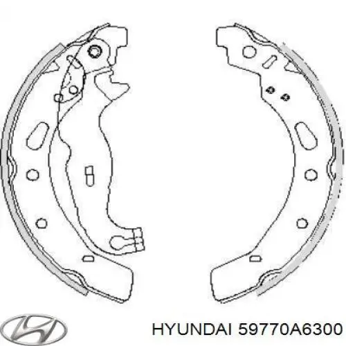 Cabo do freio de estacionamento traseiro direito para Hyundai I30 (GDH)