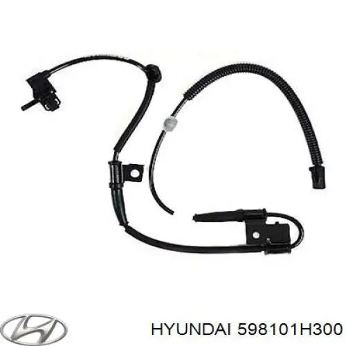 598101H300 Hyundai/Kia sensor abs dianteiro esquerdo