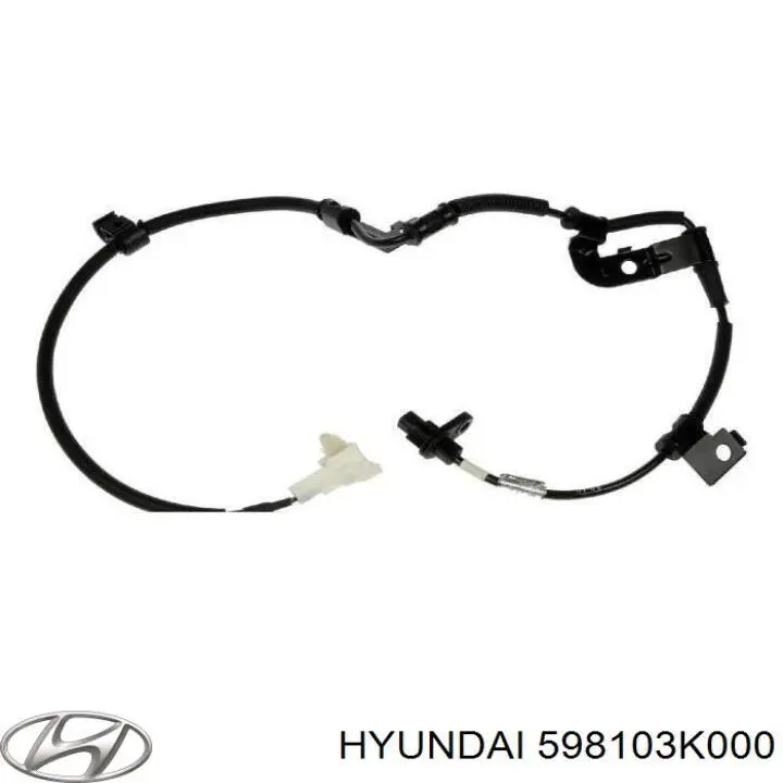 Sensor ABS delantero izquierdo 598103K000 Hyundai/Kia