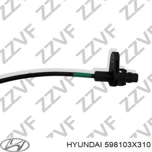 Датчик антиблокировочной системы торможения Hyundai/Kia 598103X310 цена, от 11.30 USD