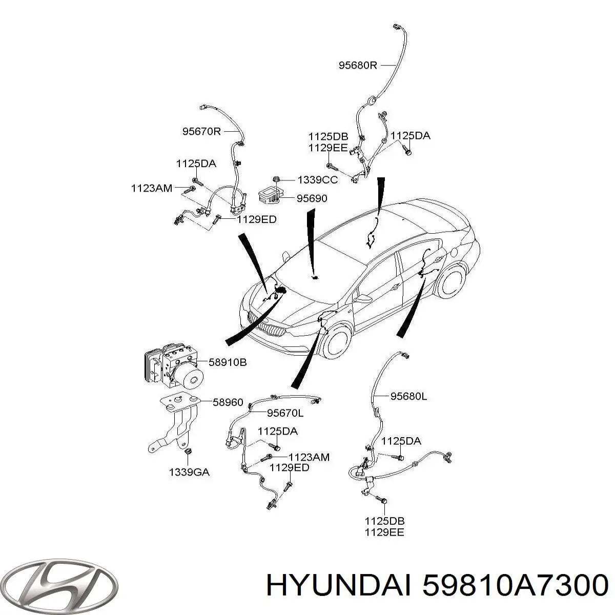  59810A7300 Hyundai/Kia