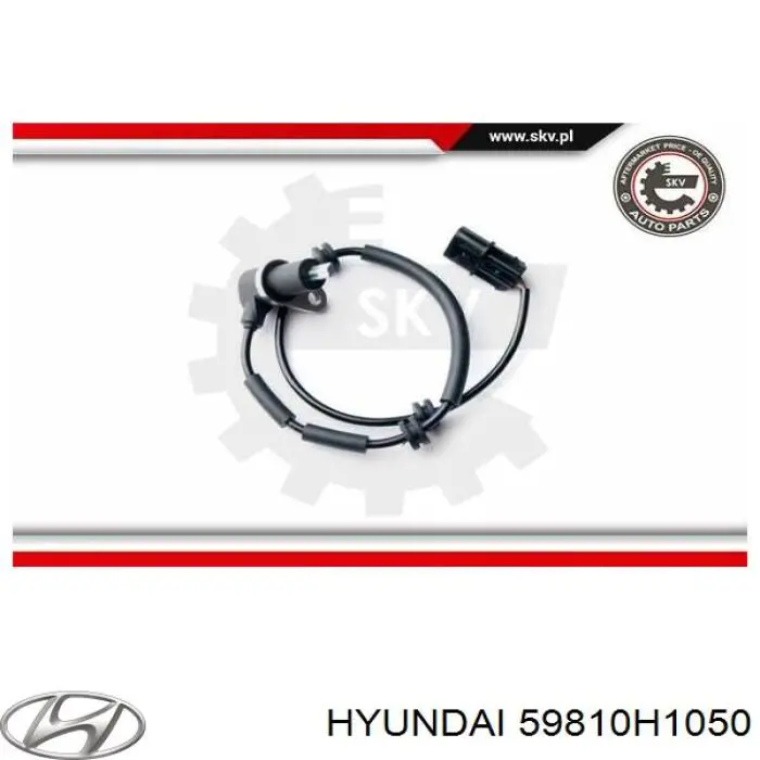 Датчик антиблокировочной системы торможения Hyundai/Kia 59810H1050 цена, от 21.84 USD