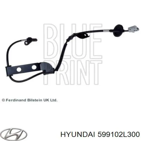 599102L300 Hyundai/Kia Задний левый датчик АБС