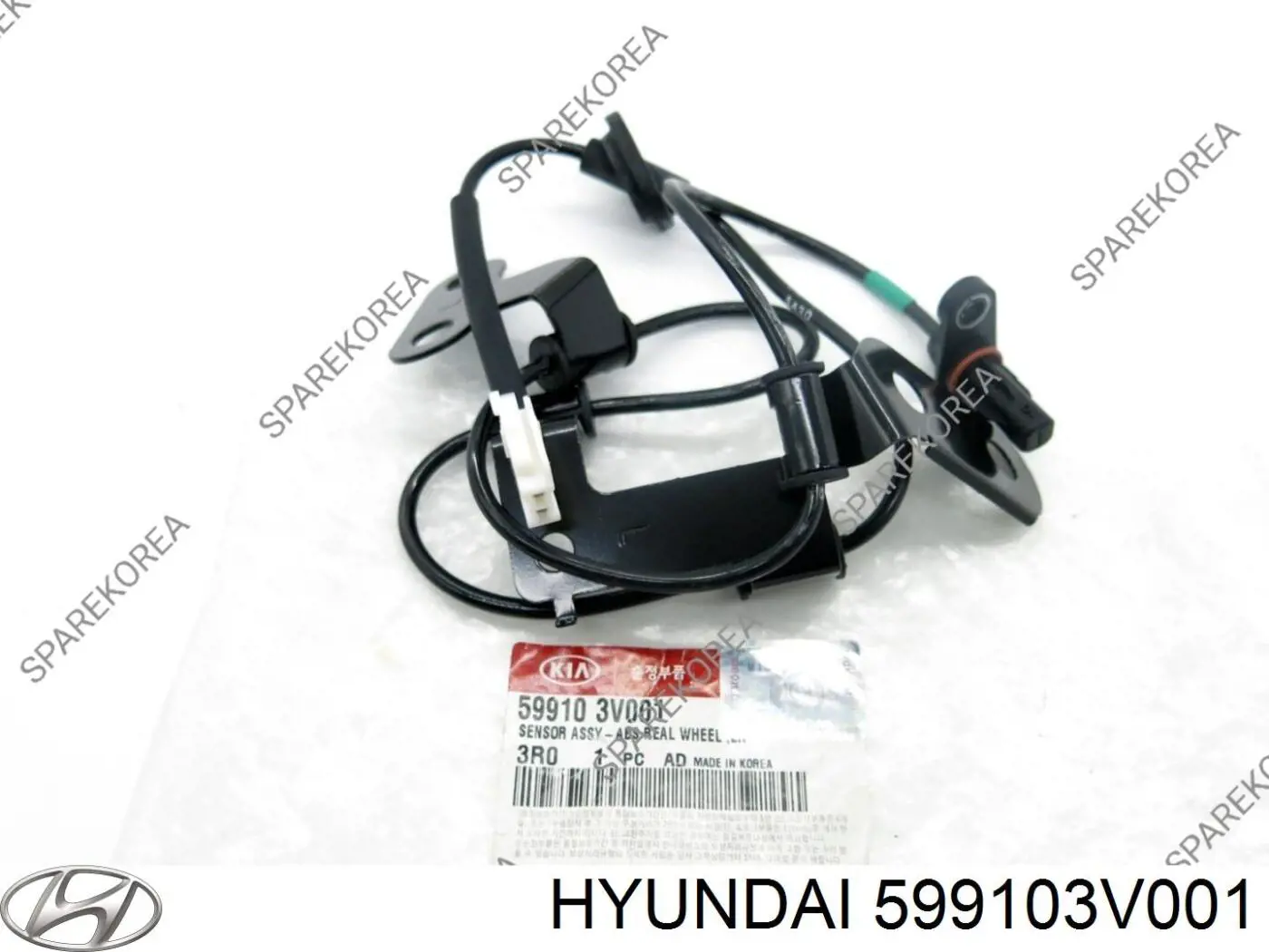 Датчик АБС (ABS) задний, левый Hyundai/Kia 599103V001 цена, от 78.93 USD