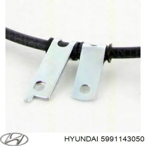 Трос ручного тормоза передний Hyundai/Kia 5991143050 цена, от 11.49 USD