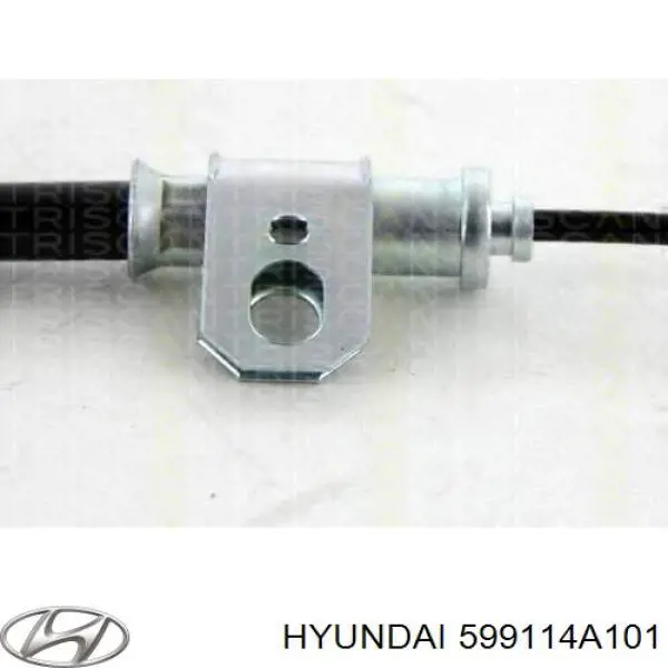 Трос ручного тормоза передний Hyundai/Kia 599114A101 цена, от 15.48 USD