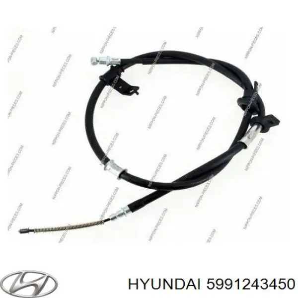 Задний правый трос ручника 5991243450 Hyundai/Kia