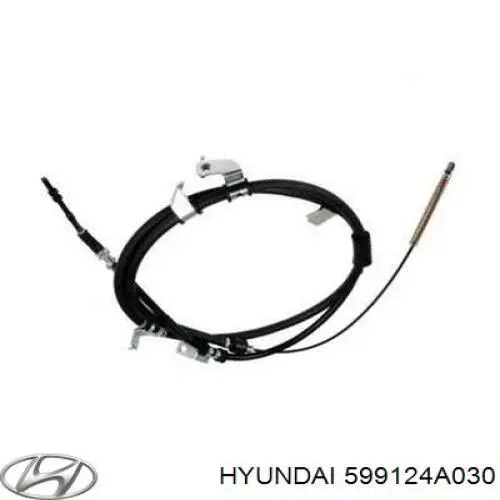 Трос ручника 599124A030 Hyundai/Kia