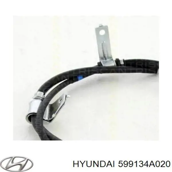 Задний правый трос ручника 599134A020 Hyundai/Kia