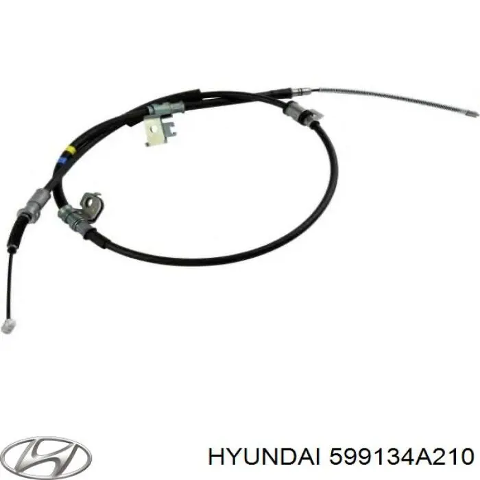 Задний правый трос ручника 599134A210 Hyundai/Kia