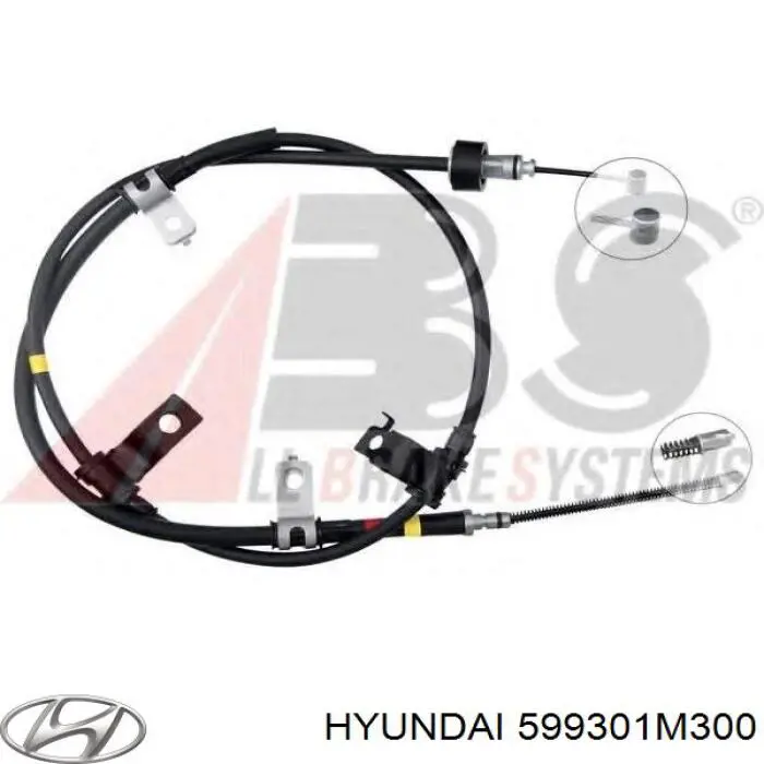 Датчик АБС задний правый 599301M300 Hyundai/Kia