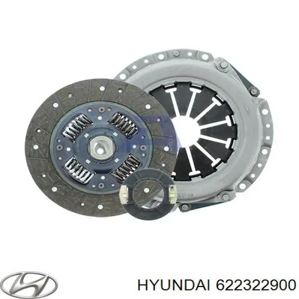 Комплект сцепления (3 части) Hyundai/Kia 622322900 цена, от 107.63 USD