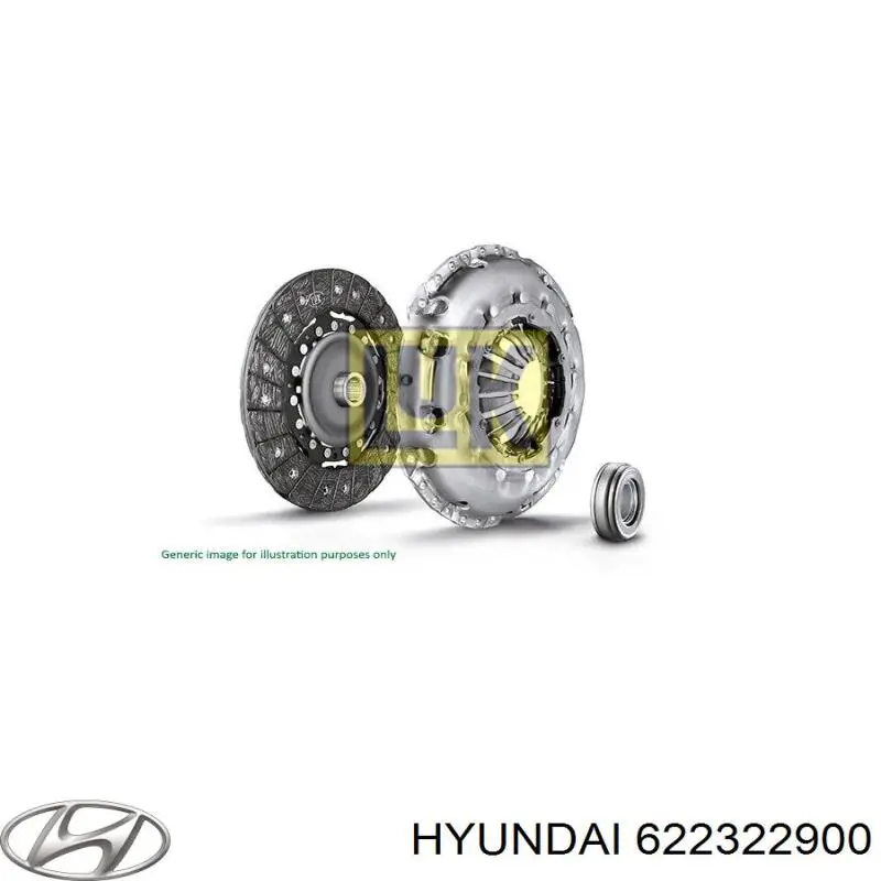 622322900 Hyundai/Kia Сцепление в сборе