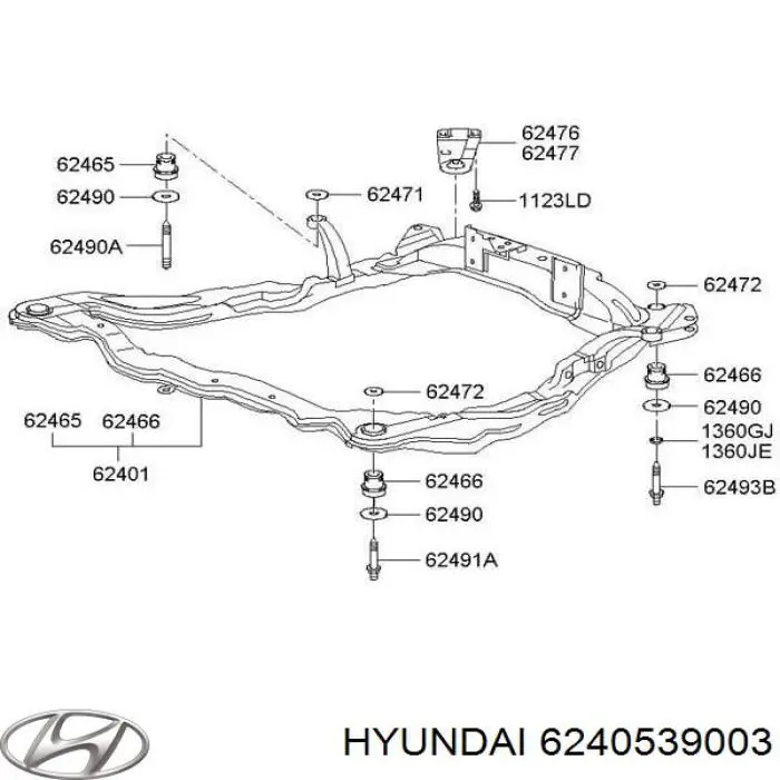  6240539003 Hyundai/Kia