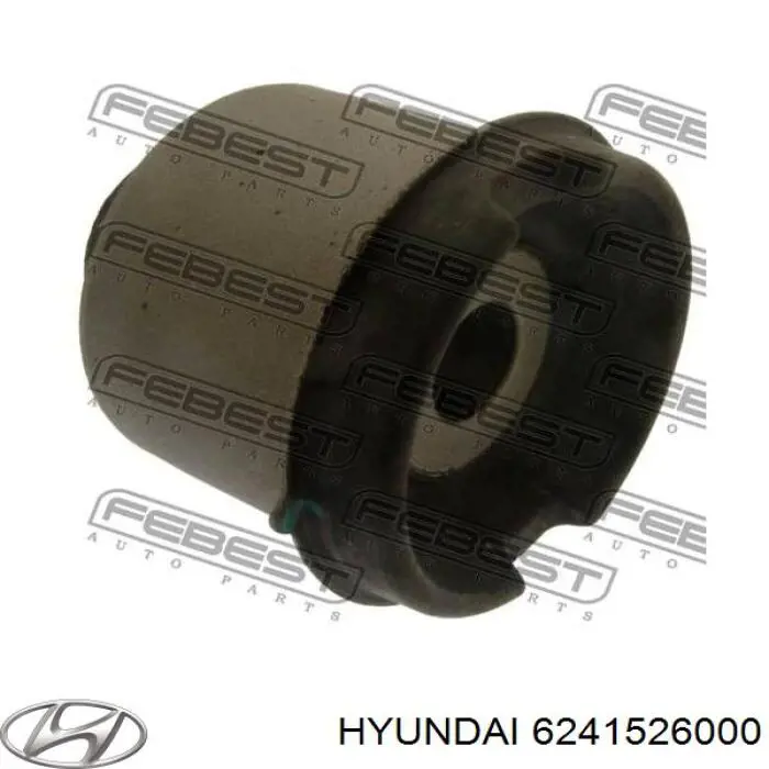 Сайлентблок (подушка) передней балки (подрамника) на Hyundai Santa Fe I 