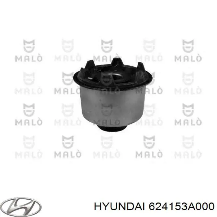 624153A000 Hyundai/Kia сайлентблок (подушка передней балки (подрамника))