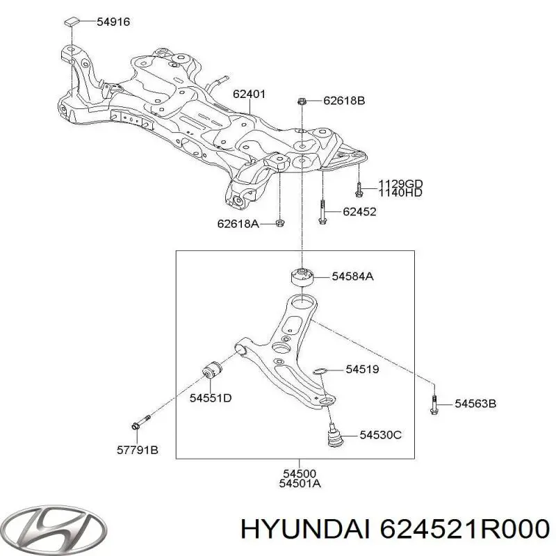 624521R000 Hyundai/Kia 