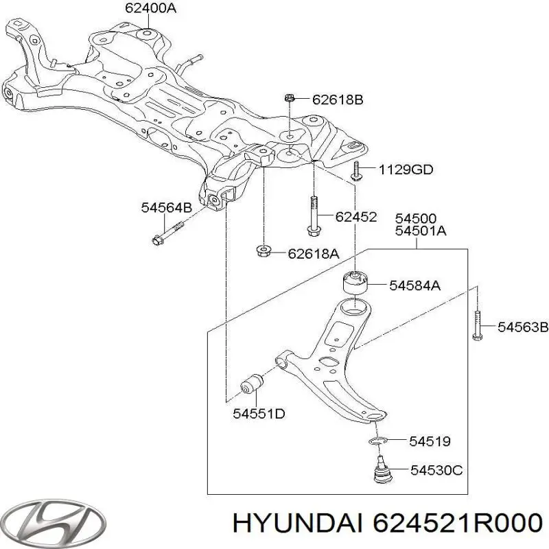  Hyundai/Kia 624521R000 цена, от 7.60 USD