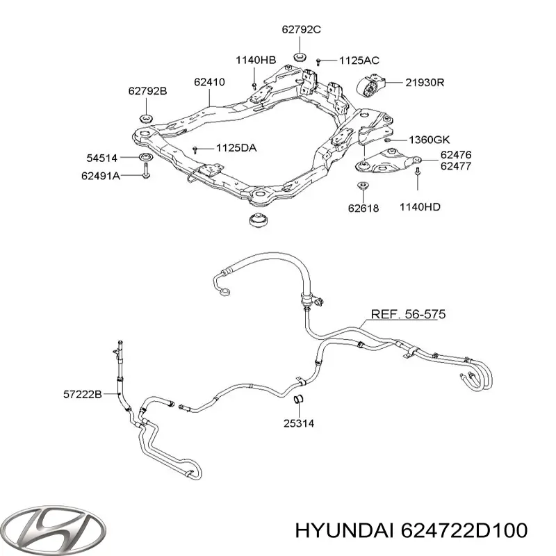  Hyundai/Kia 624722D100 цена, от 3.58 USD