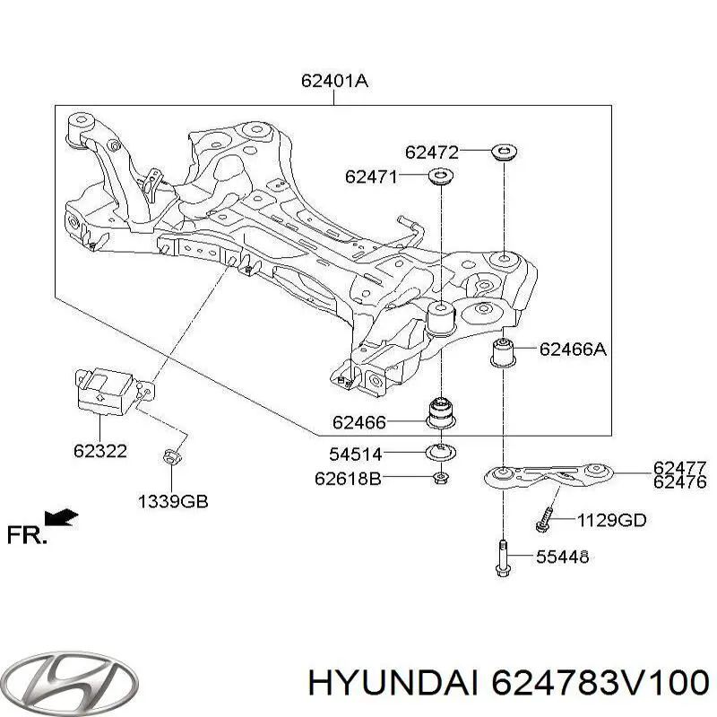  624783V100 Hyundai/Kia