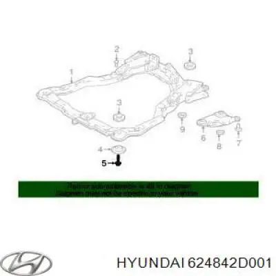  624842D001 Hyundai/Kia