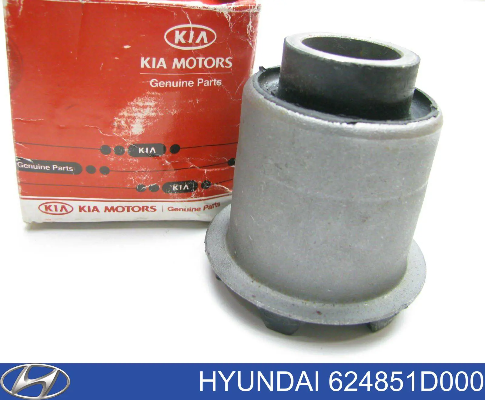 Сайлентблок (подушка) передней балки (подрамника) Hyundai/Kia 624851D000