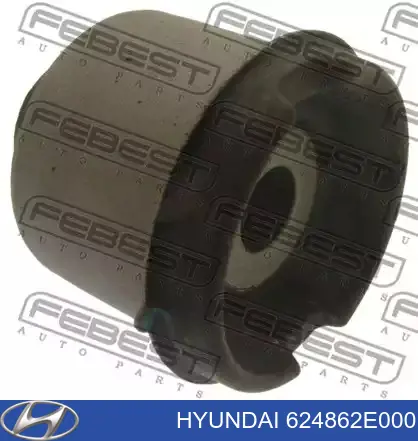 Сайлентблок (подушка) передней балки (подрамника) Hyundai/Kia 624862E000