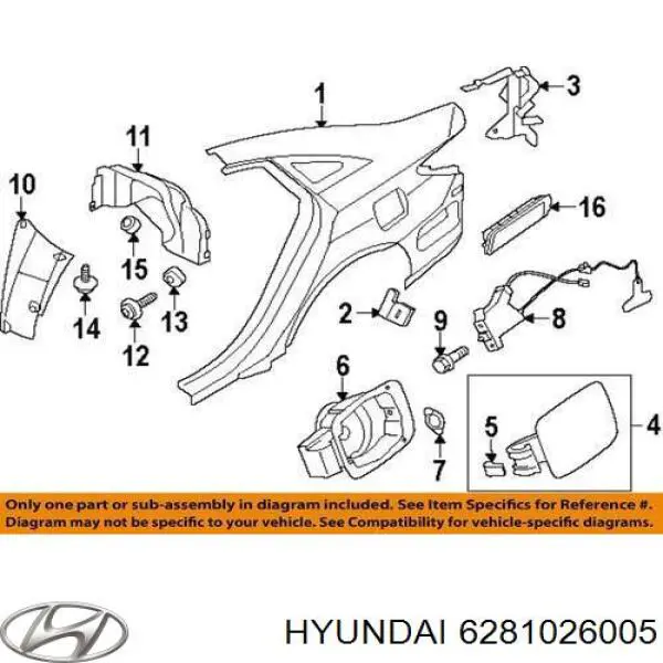 6281026005 Hyundai/Kia 