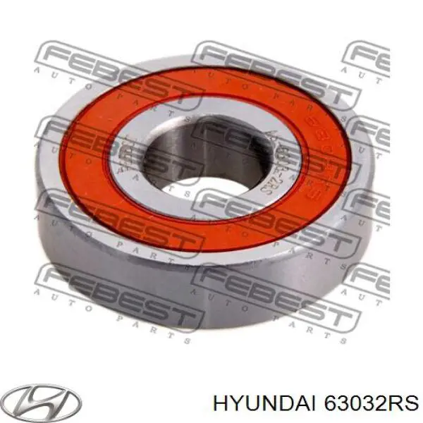 Подшипник генератора 63032RS Hyundai/Kia