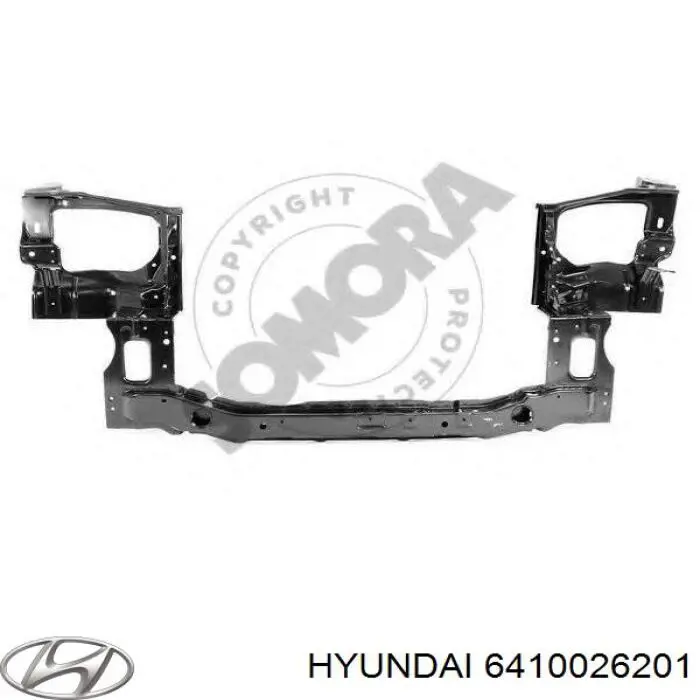 Суппорт радиатора нижний 6410026201 Hyundai/Kia