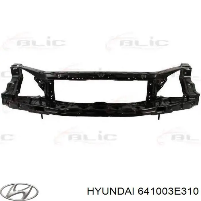 641003E310 Hyundai/Kia суппорт радиатора в сборе (монтажная панель крепления фар)