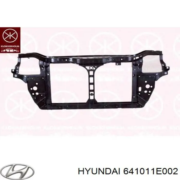 641011E002 Hyundai/Kia суппорт радиатора в сборе (монтажная панель крепления фар)