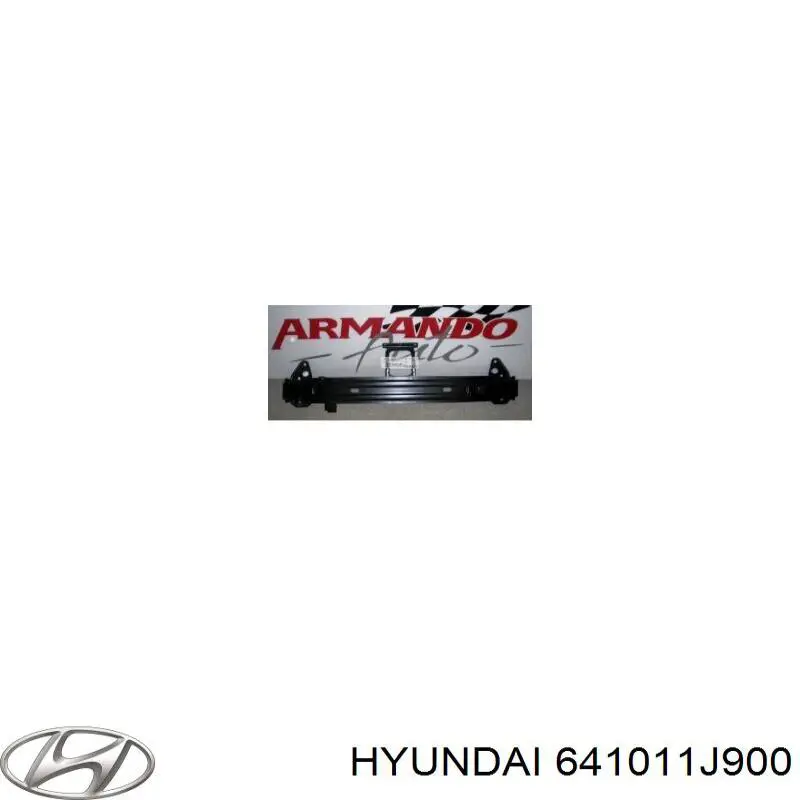 641011J900 Hyundai/Kia суппорт радиатора в сборе (монтажная панель крепления фар)