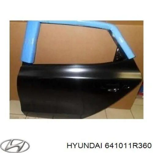 Рамка радиатора 641011R360 Hyundai/Kia