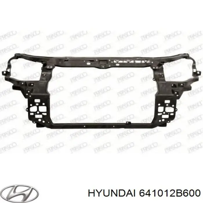641012B600 Hyundai/Kia суппорт радиатора в сборе (монтажная панель крепления фар)